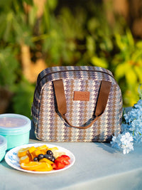 ZOUK Women Printed Insulated Lunch Bag