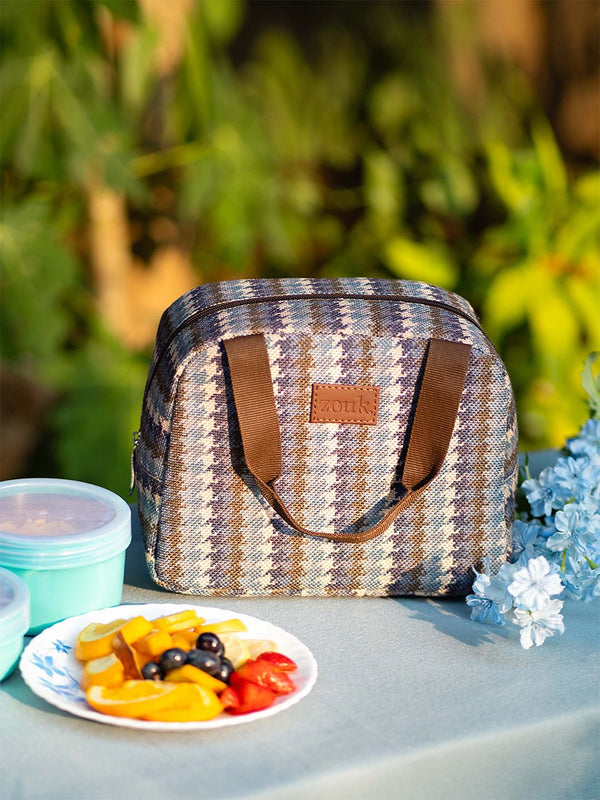 ZOUK Women Printed Insulated Lunch Bag