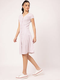 DressBerry Shirred Perfection Timeless Lines Paneled Dress