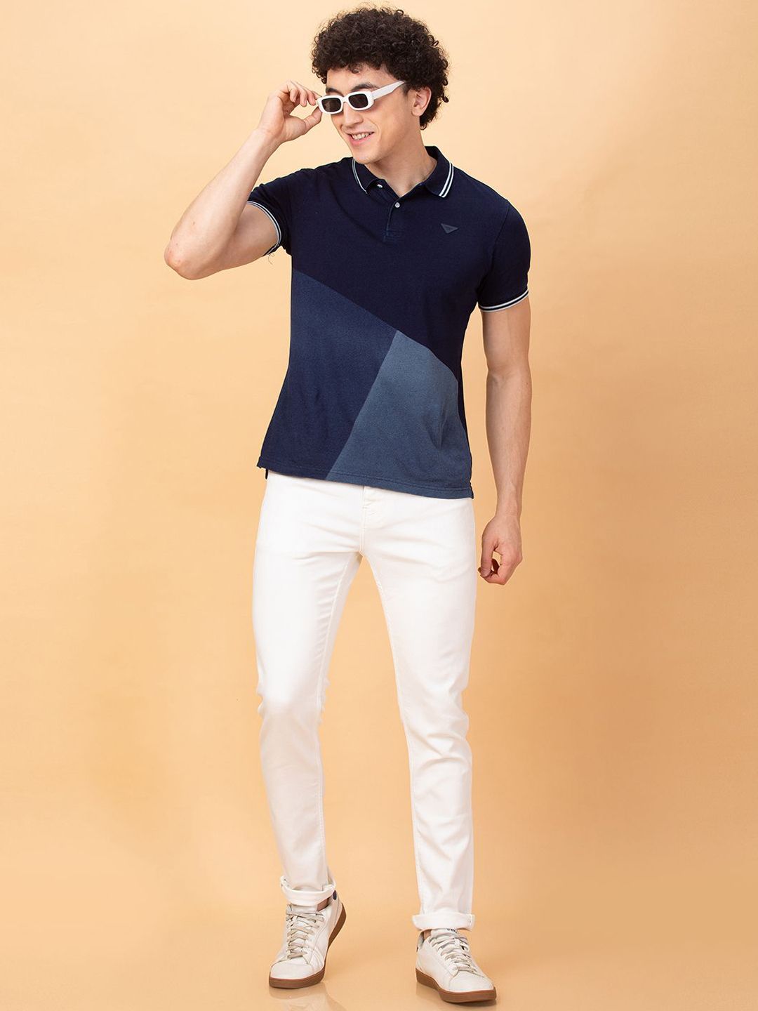 Being Human Men Slim Fit Low Distress Jeans