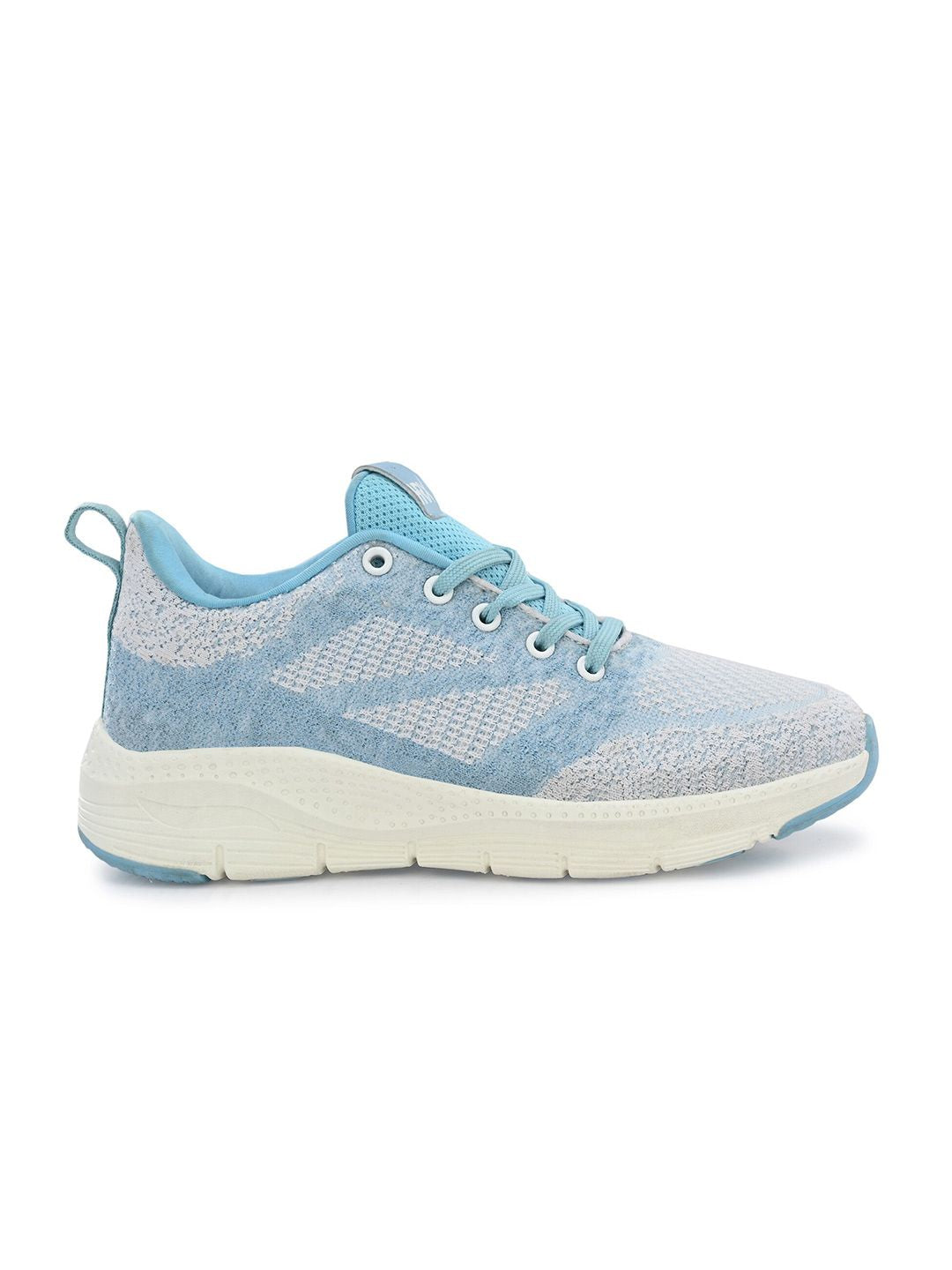 HRX by Hrithik Roshan Women Blue And White Memory Foam Non-Marking Running Shoes
