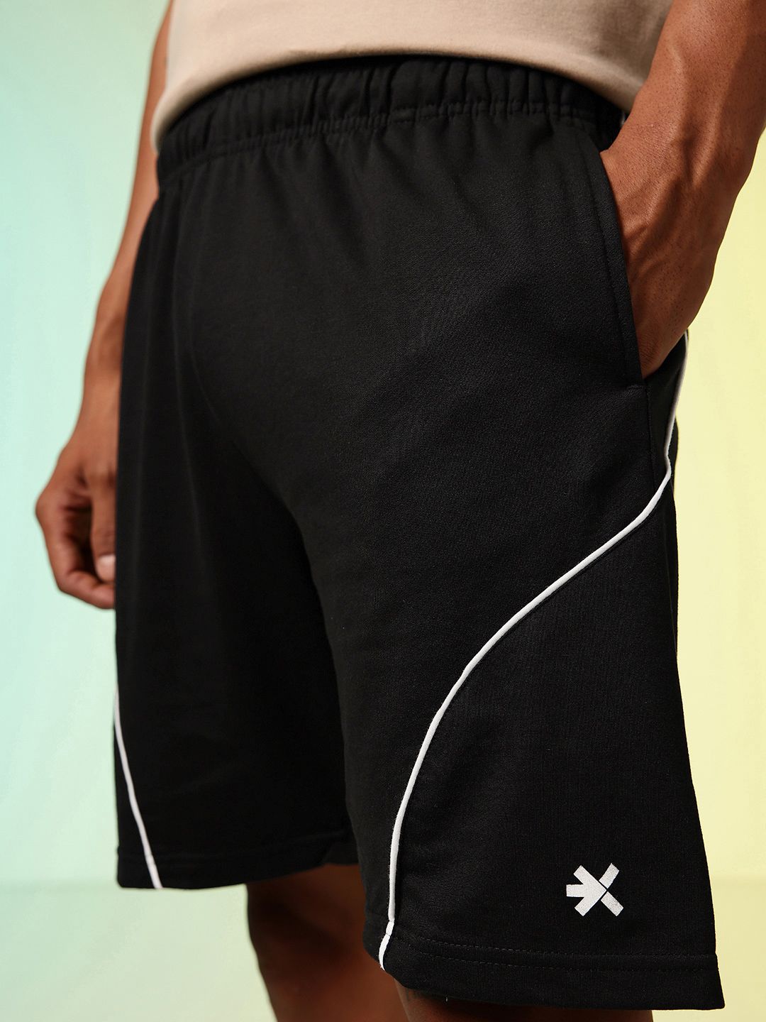 HRX by Hrithik Roshan Men Brand Logo Printed Lifestyle Shorts