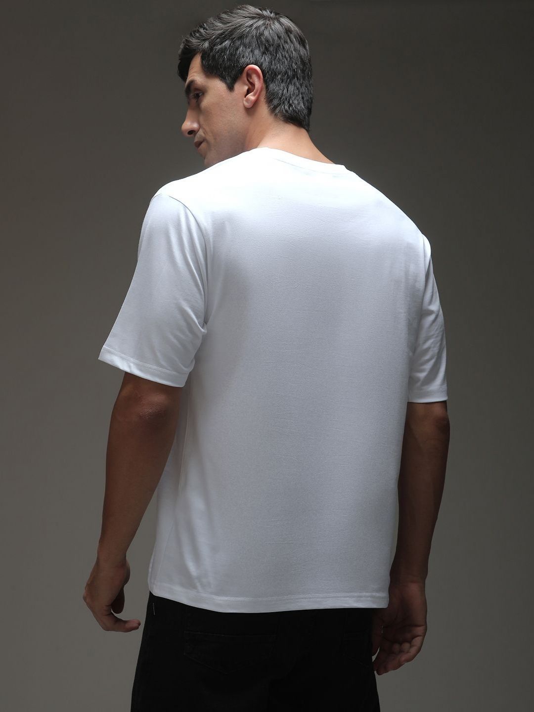 DILLINGER Men Typography Printed Round Neck Cotton T-shirt