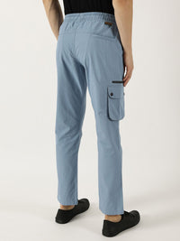 Thomas Scott Men Smart Fit Straight Fit Mid-Rise Cotton Cargos Trousers