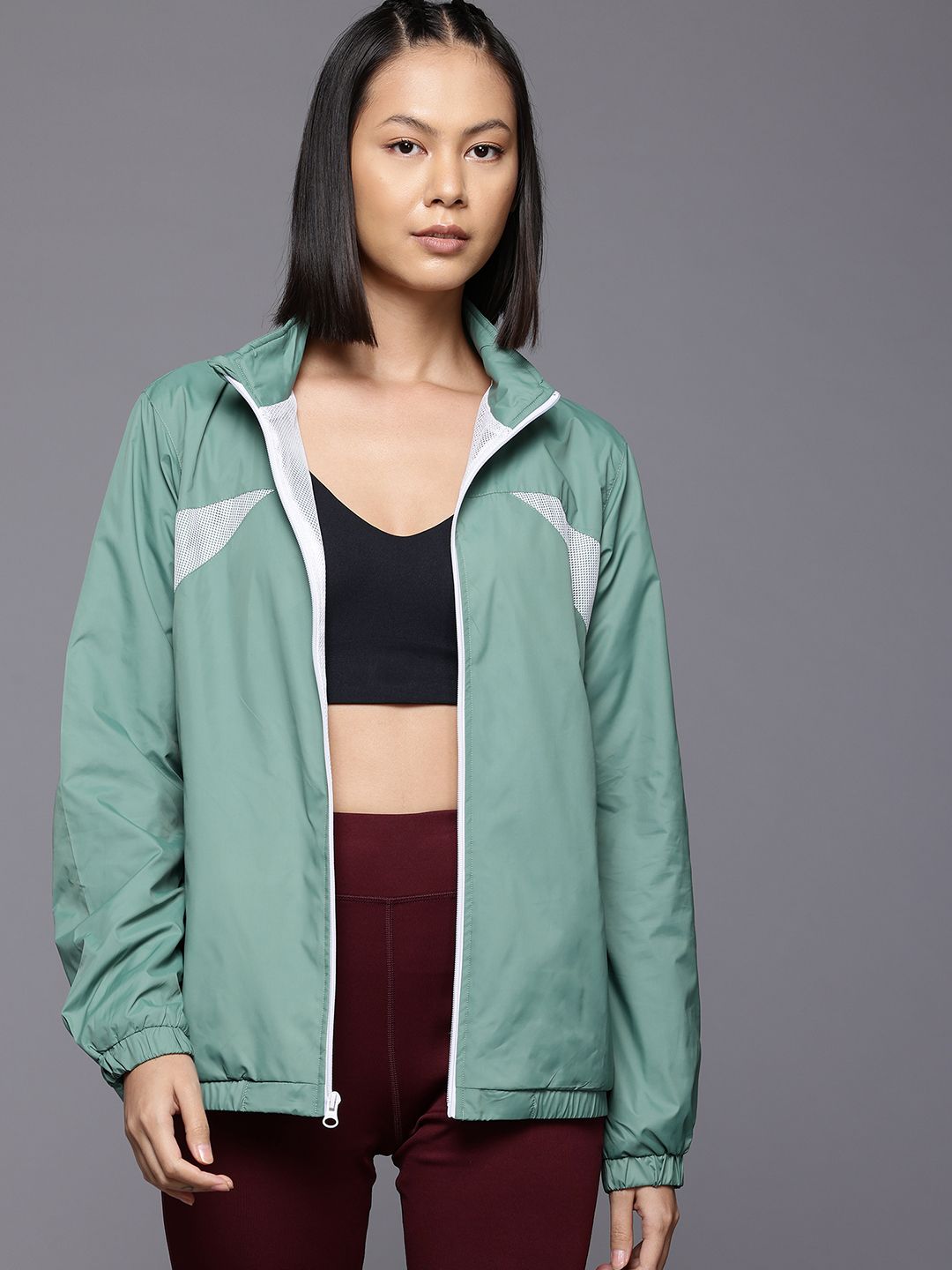 HRX by Hrithik Roshan Typography Printed Training Sporty Jacket