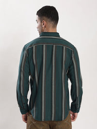 Bene Kleed Striped Pure Cotton Casual Shirt