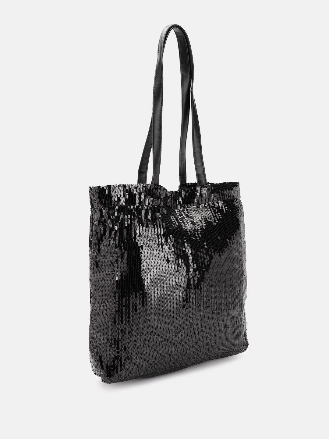 Lino Perros Sequined Embellished Structured Tote Bag