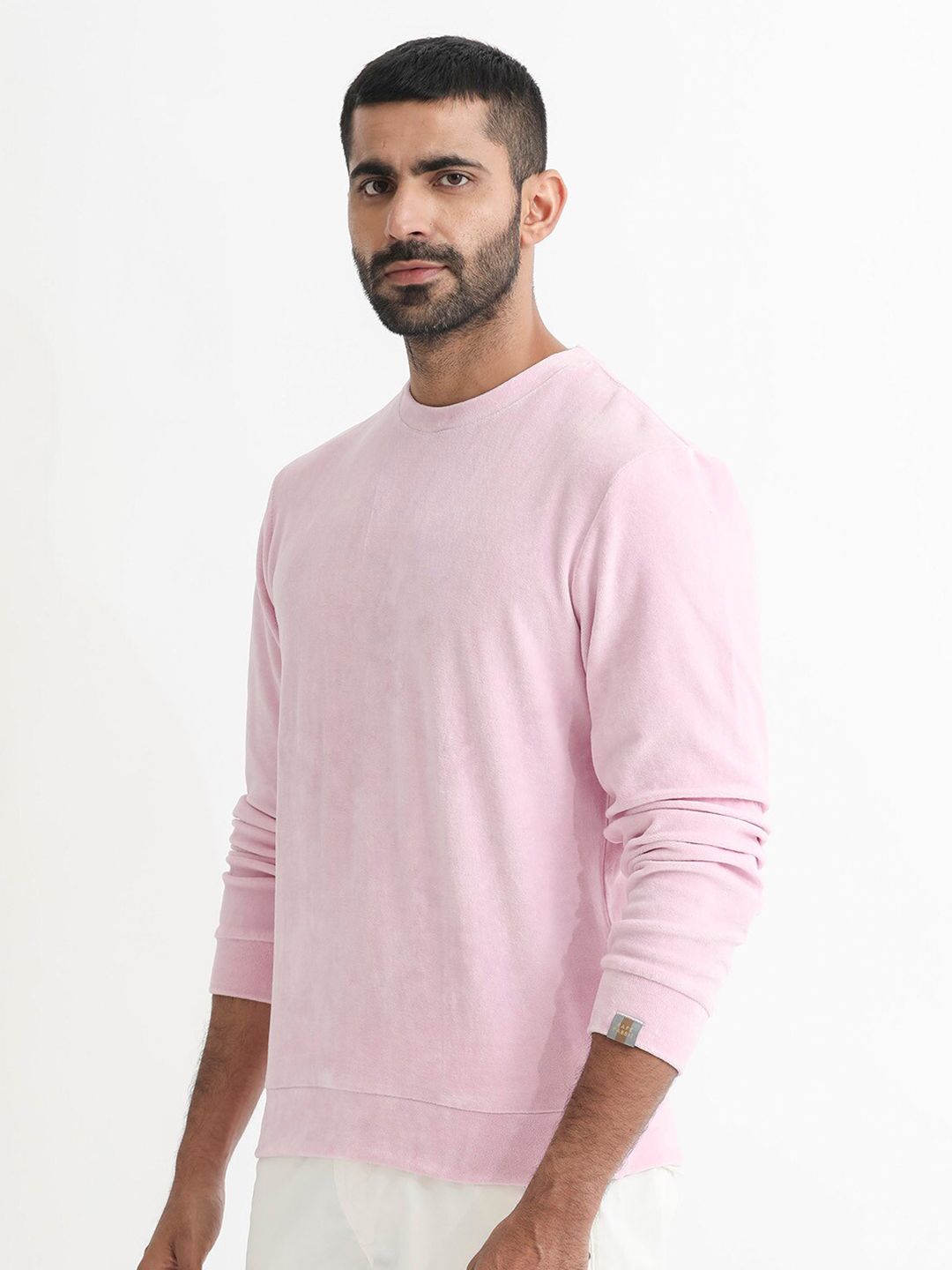 RARE RABBIT Men Dube Round Neck Sweatshirt