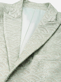 House of Pataudi Single-Breasted Sequinned Blazers