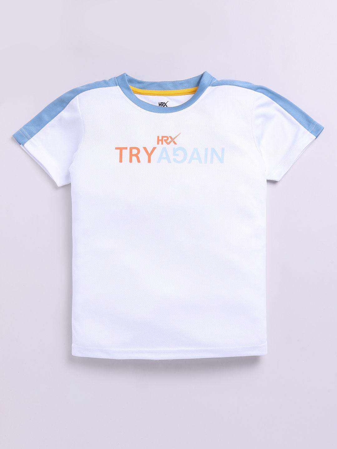 HRX by Hrithik Roshan Boys Printed Rapid Dry T-shirt with Shorts