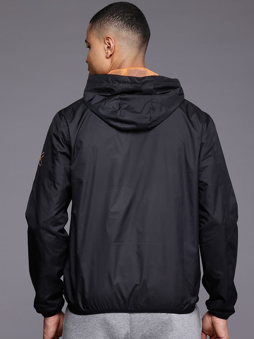 HRX by Hrithik Roshan Rapid-Dry Hooded Training Jacket
