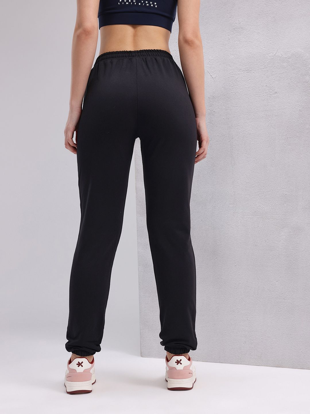 HRX by Hrithik Roshan Women Brand Logo Printed Joggers