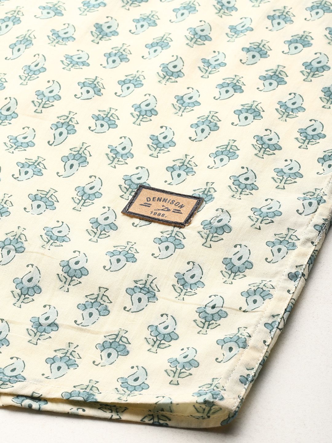 DENNISON  Smart Block Printed Casual Shirt