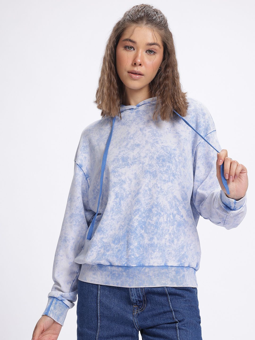 DressBerry Dyed Hooded Sweatshirt