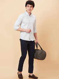 Being Human Men Mid Rise Easy Wash Cotton Chino Trousers