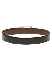 Teakwood Leathers Men Textured Leather Reversible Belt