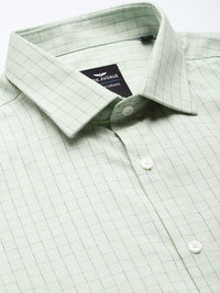 Park Avenue Slim Fit Checked Formal Shirt