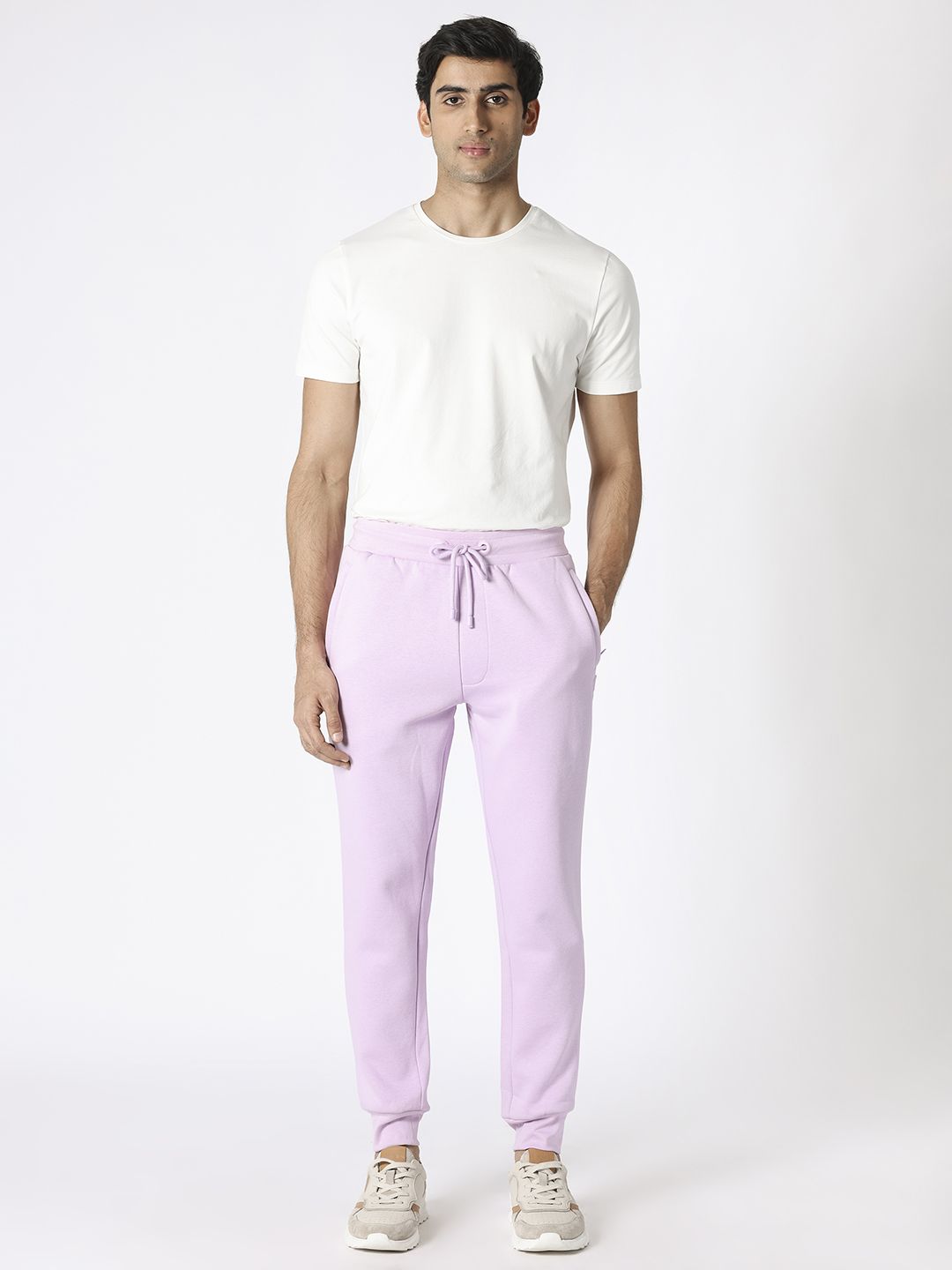 RARE RABBIT Men Stormy Regular Fit Mid-Rise jogger