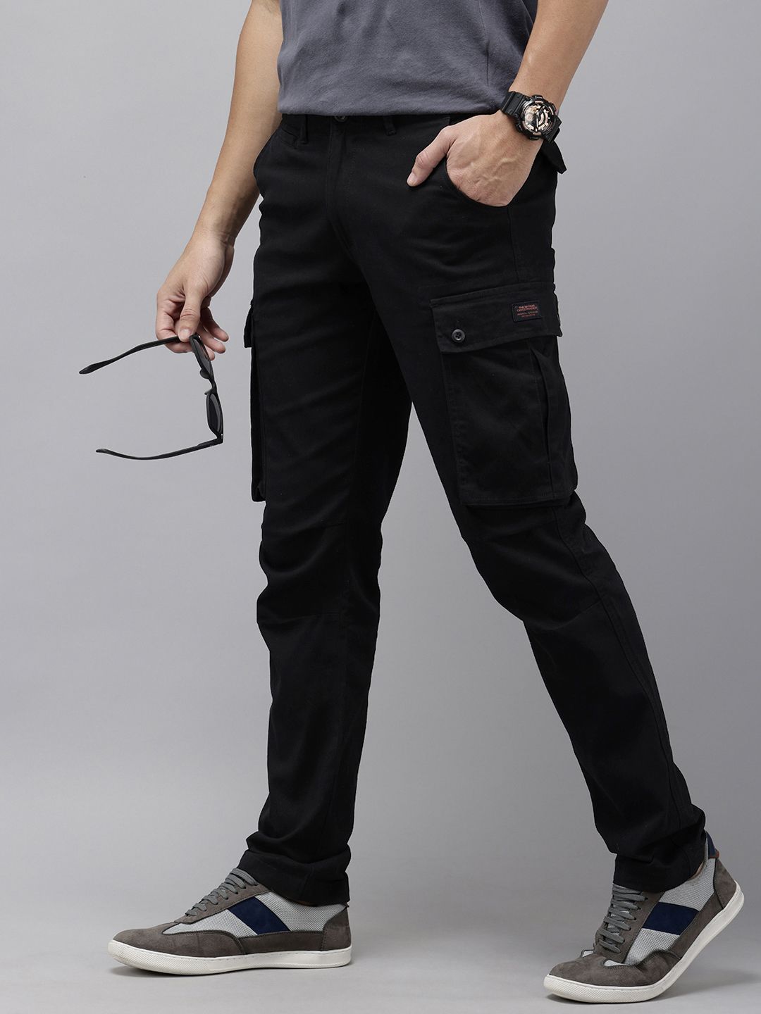 SPYKAR Men Cargo Trousers
