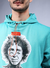 The Indian Garage Co Graphic Printed Hooded Pullover