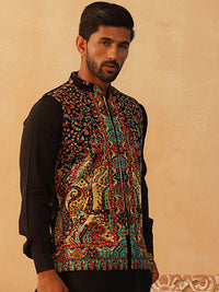 Jompers Printed Nehru Jackets