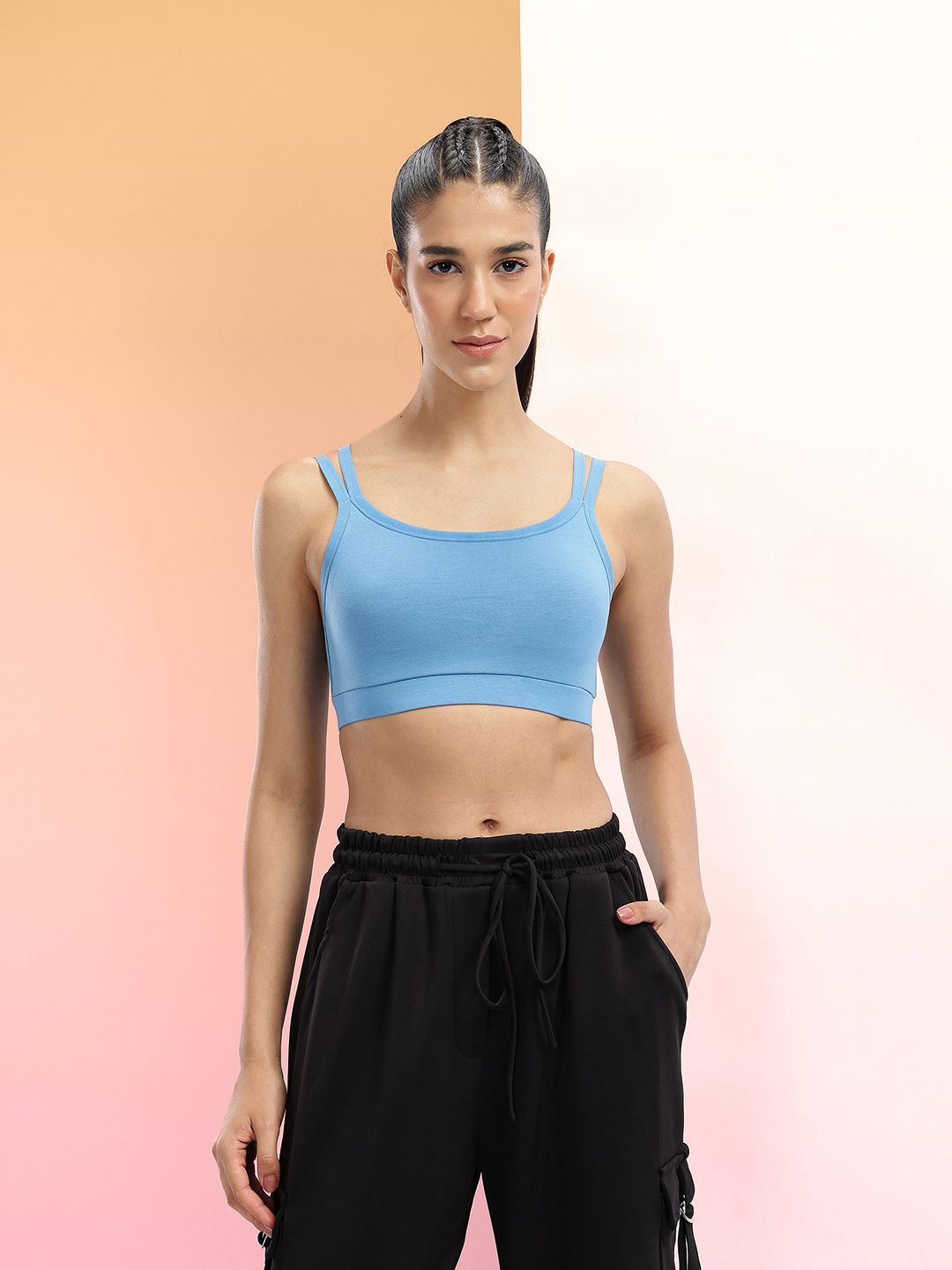 HRX by Hrithik Roshan Medium Coverage Lightly Padded Lifestyle Bra