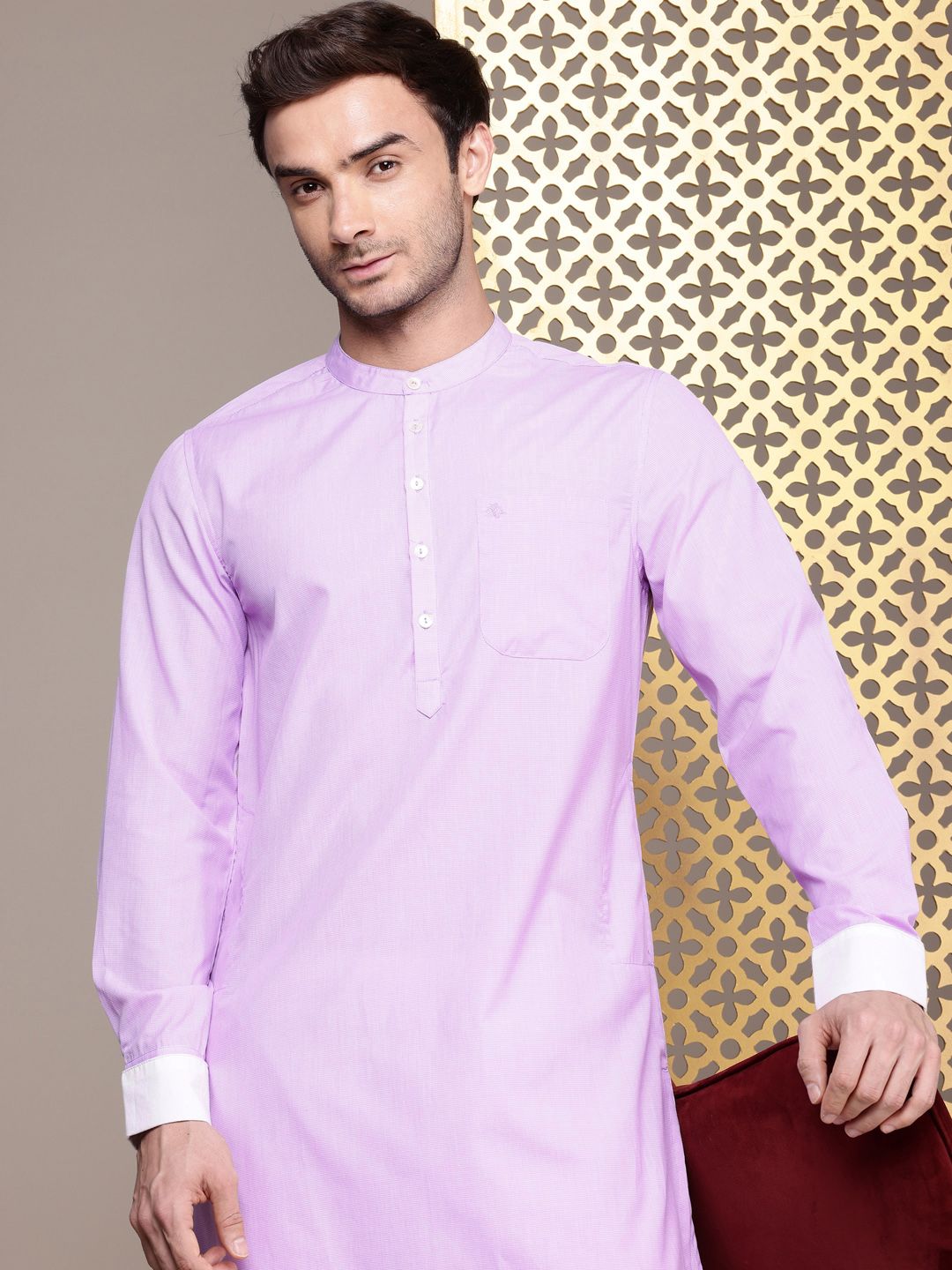 House of Pataudi Pure Cotton Jashn Kurta
