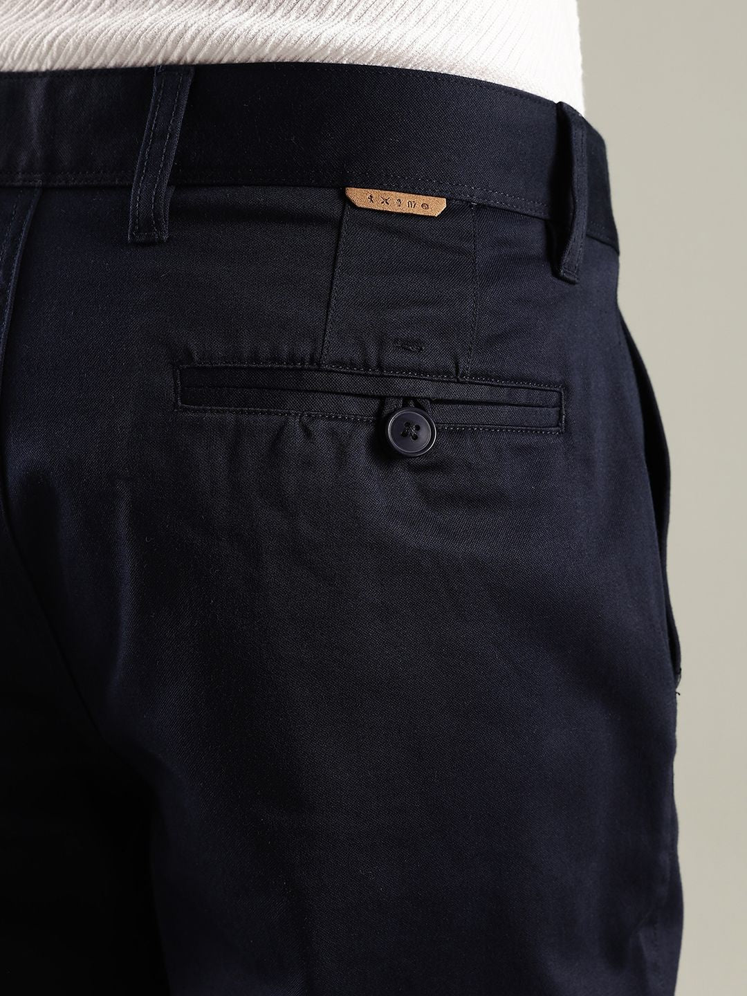 Thomas Scott Men Straight Fit Easy Wash Chinos Trousers
