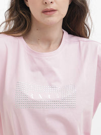 RAREISM Women Embellished Extended Sleeves T-shirt