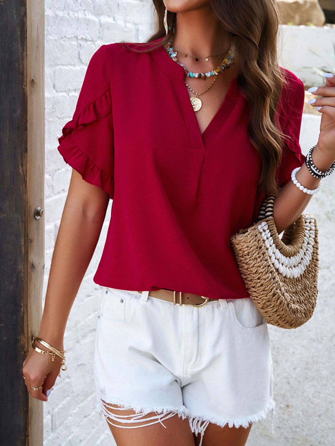 all about you Bell Sleeve Top