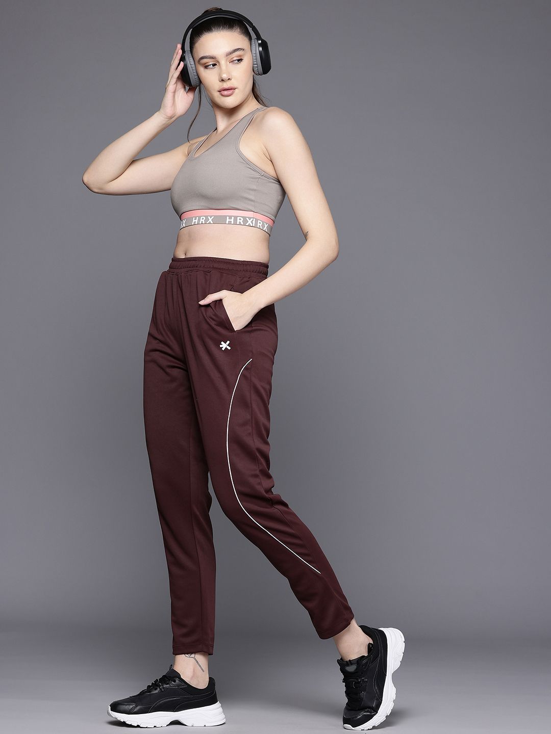 HRX by Hrithik Roshan Women Rapid-Dry Training Track Pants
