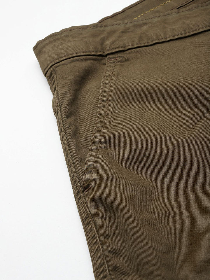 SPYKAR Men Regular Fit Cargo Trousers