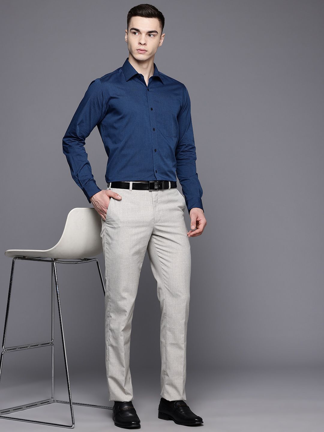 Raymond Pure Cotton Slim Fit Formal Shirt