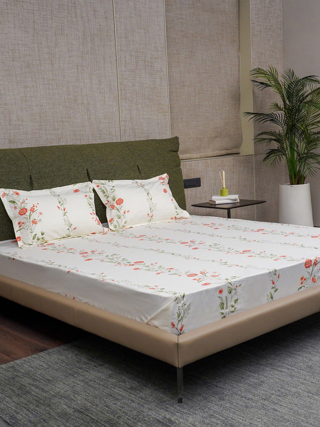 URBAN SPACE King Fitted Bedsheet Set