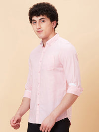 Being Human Button-Down Collar Slim Fit Cotton Casual Shirt