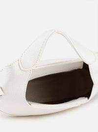 DressBerry Animal Textured Half Moon Hobo Bag
