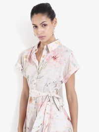 Rareism Fit & Flare Midi Dress Fit & Flare
