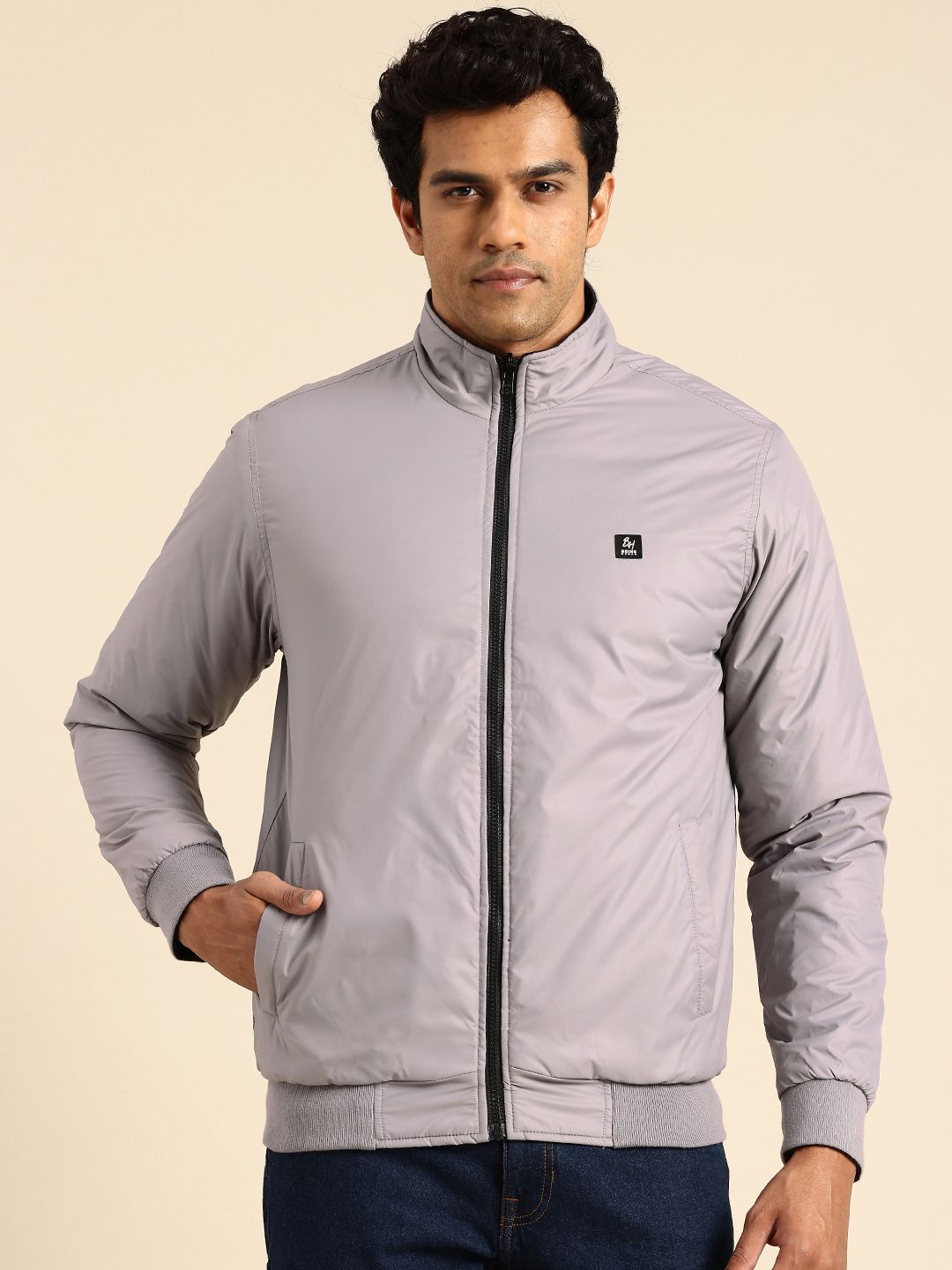 Being Human Reversible Padded Bomber Jacket