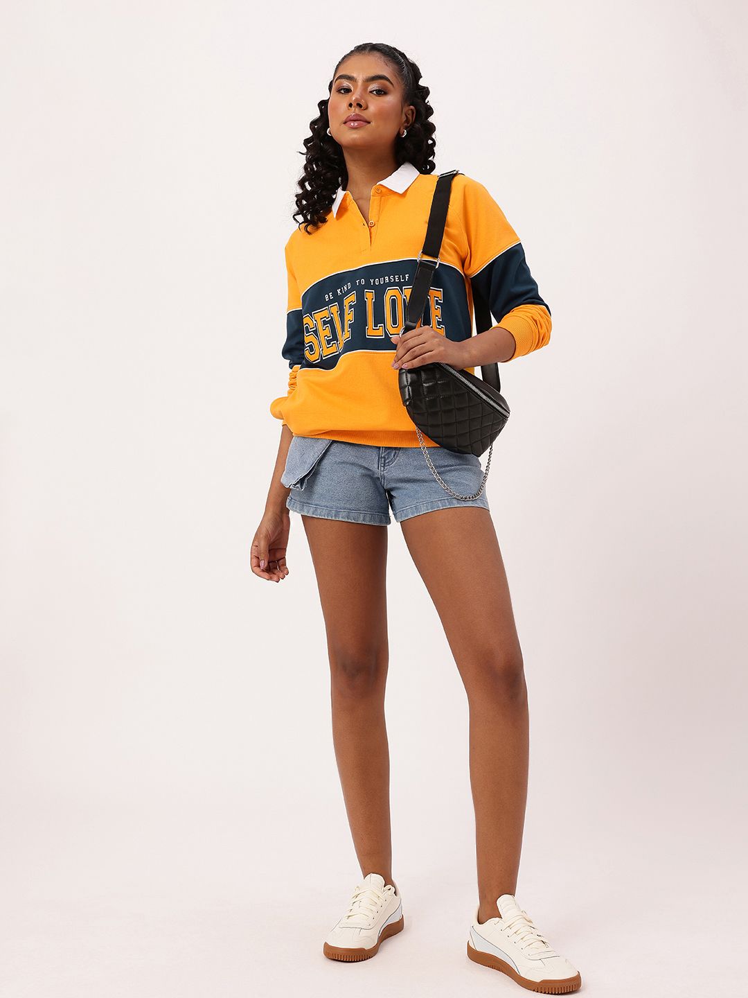 DressBerry Sporty Sophistication Typography Sweatshirts