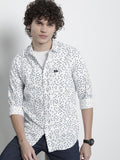 The Indian Garage Co Men Pure Cotton Floral Printed Casual Shirt