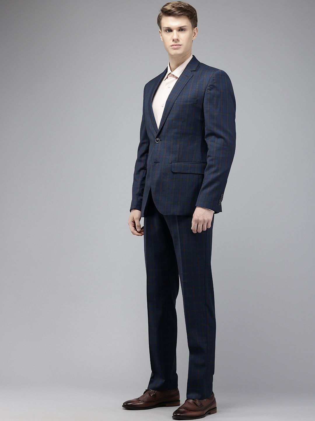 Park Avenue Regular Fit 2 Piece Formal Suit