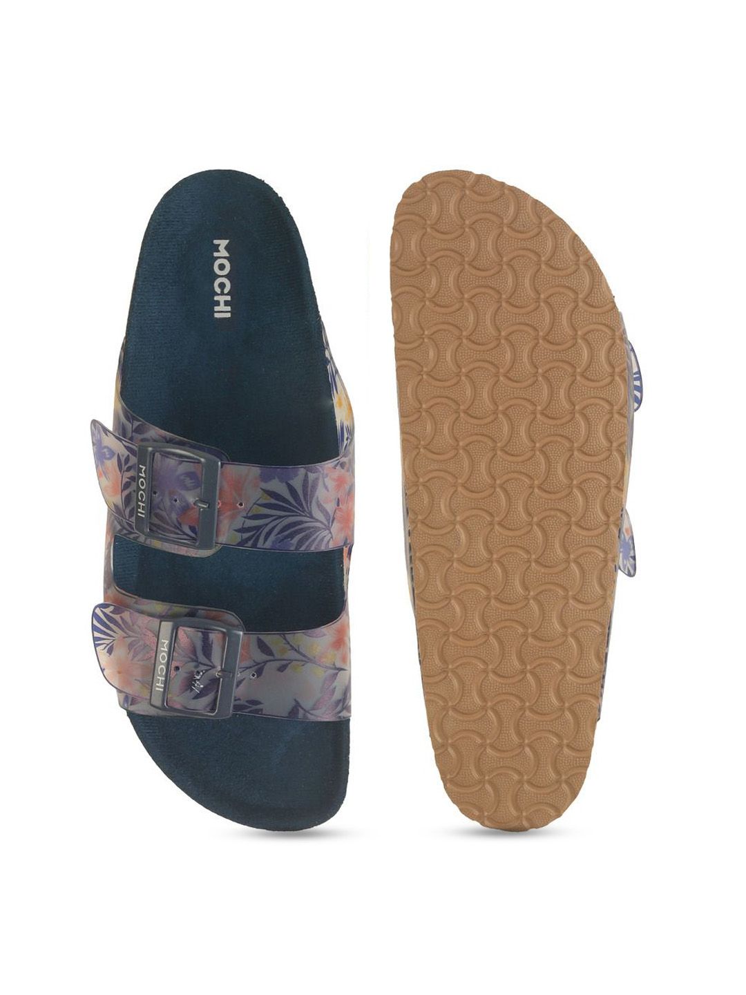 Mochi Women Open Toe Flats