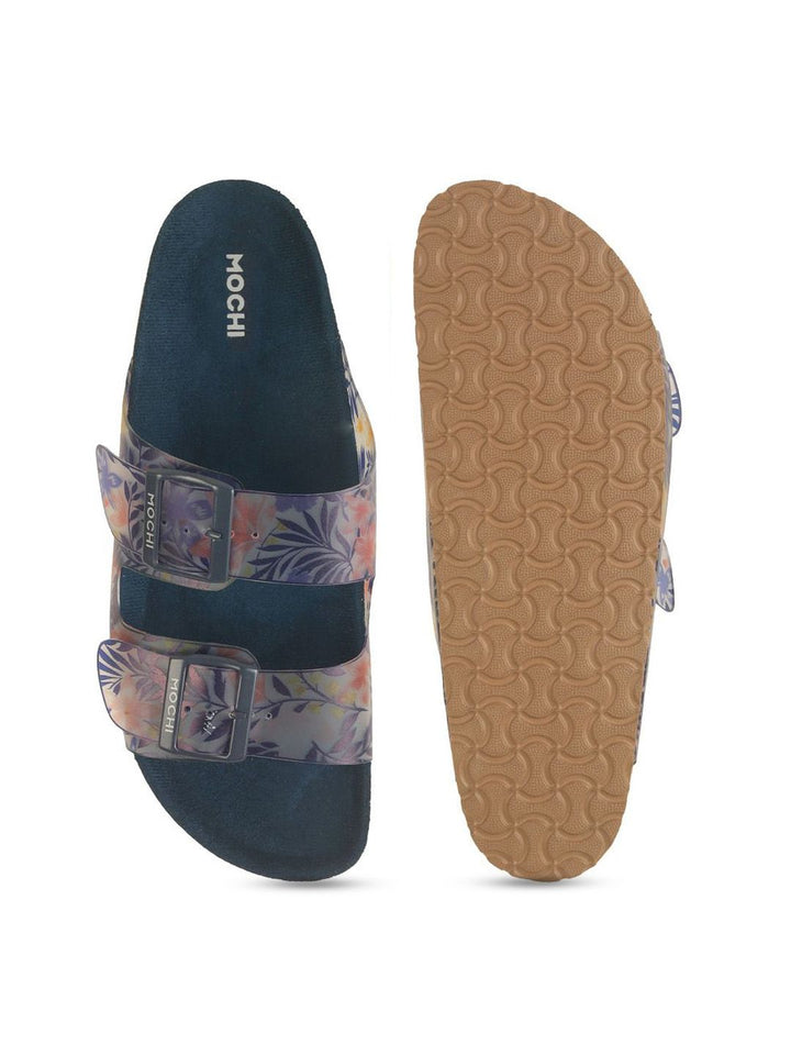 Mochi Women Open Toe Flats
