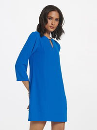 AND Blue A-Line Dress