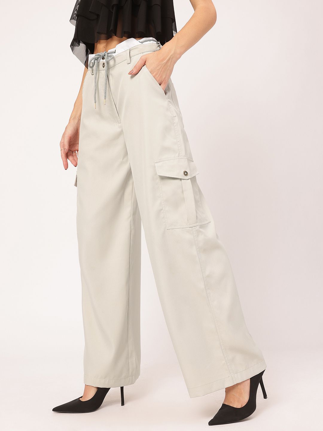 DressBerry Women Elevated Basics Comfy Cargo