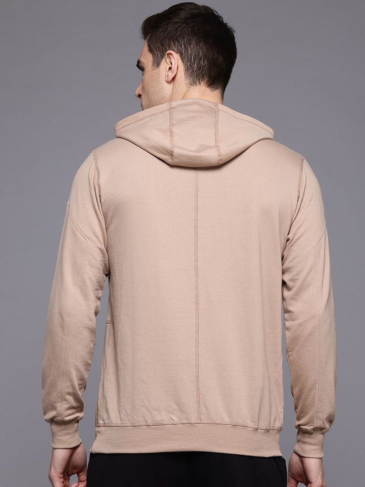 HRX by Hrithik Roshan Brand Logo Printed Hooded Training Sweatshirt