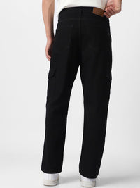 Urbano Fashion Men Loose Fit Non-Stretchable Cargo Jeans
