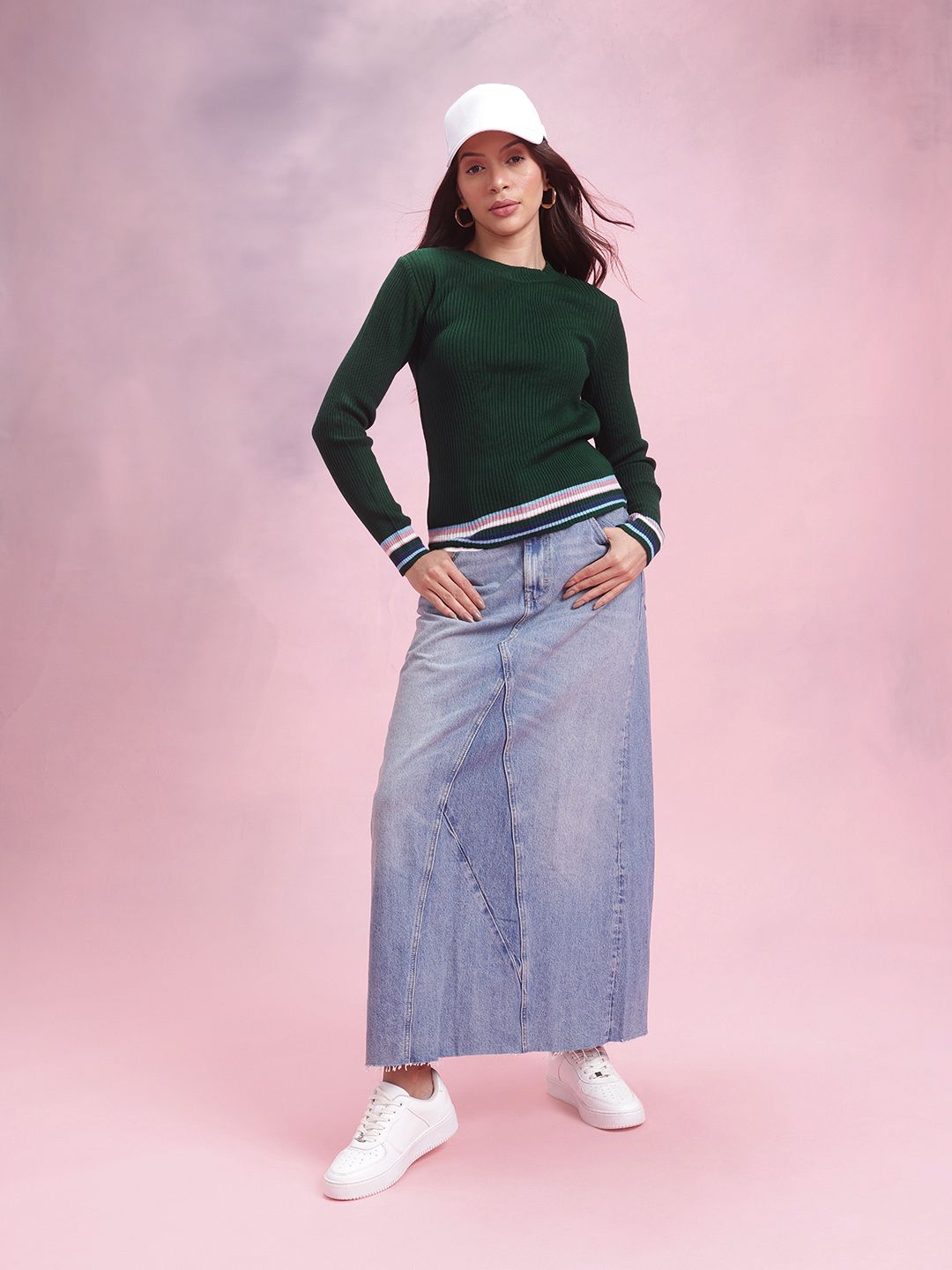 DressBerry Ribbed Pullover