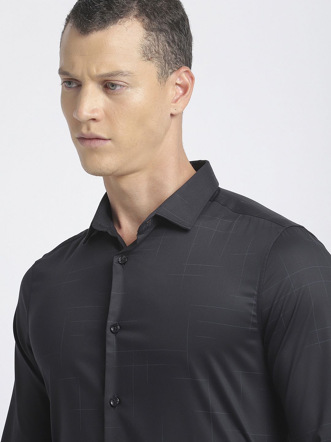 THE BEAR HOUSE Slim Fit Pure Cotton Formal Shirt