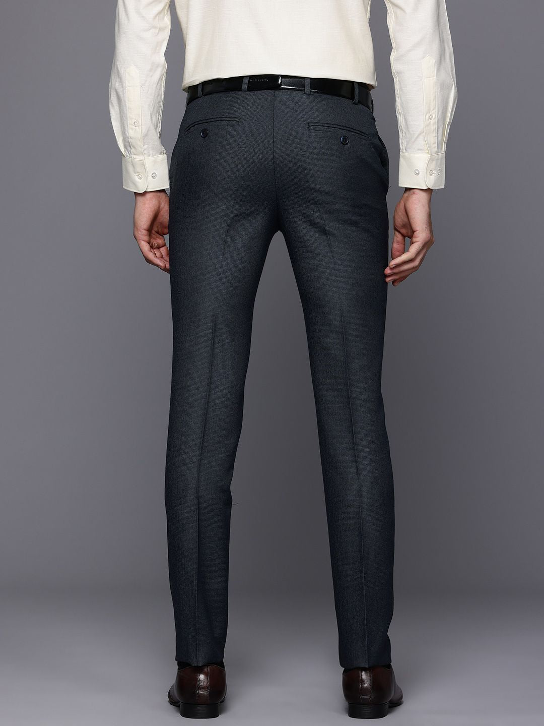 Raymond Men Slim Fit Formal Trousers